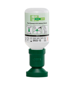 Bouteille de rinçage oculaire PLUM, solution saline, 200 ml