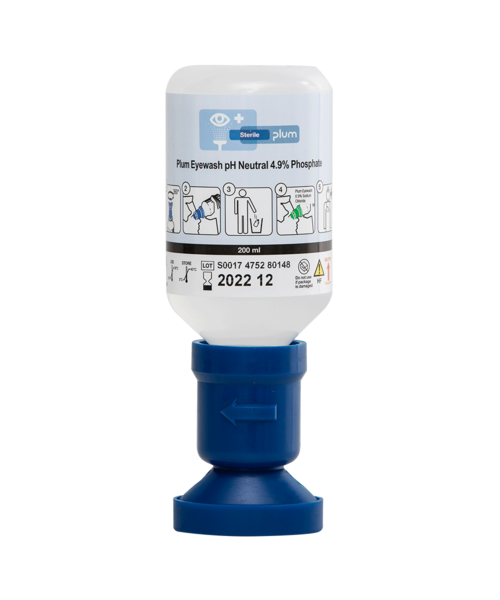 Plum Bouteille de rinçage oculaire PLUM pH neutre 200 ml / 1 pièce ou par unité