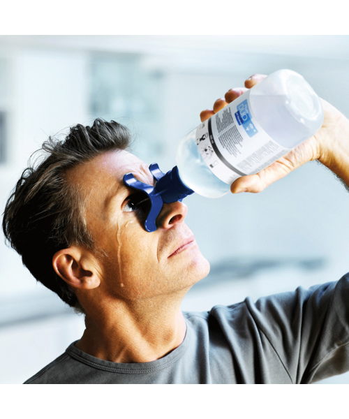 Plum PLUM, flacon de rinçage oculaire, pH neutre, DUO, 500 ml