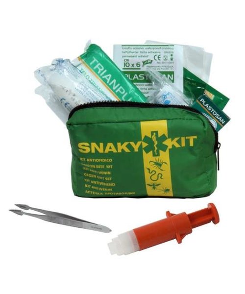 Trousse pour morsures de serpent (sac vert)