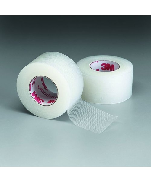 3M™ Transpore medische hechtpleister 2,5 cm x 9,1m/ 1st of 12st