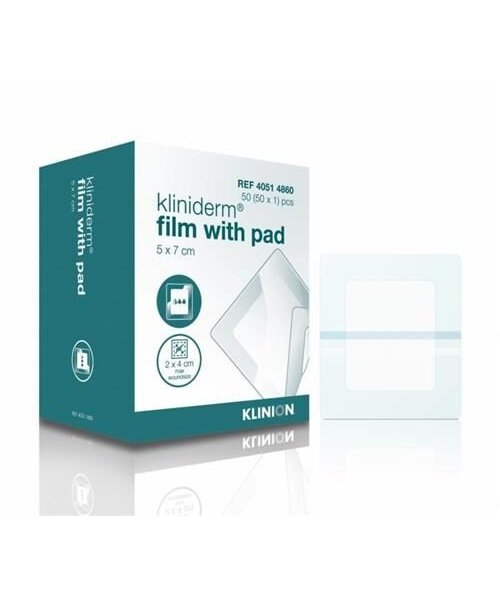 Klinion  Kliniderm film plus 10 x 10 cm