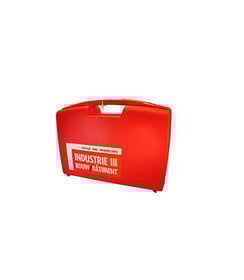 Trousse de premiers secours pour le secteur de la construction, classe III, en polypropylène