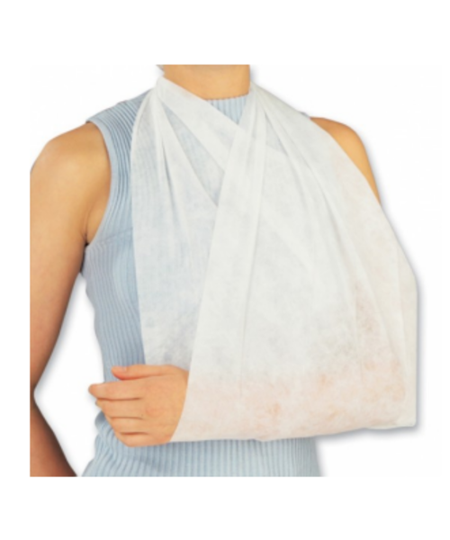 Klinion  Klinigrip n/w bandage triangulaire 96 x 96 x 136 cm / 1 pièce ou par boîte