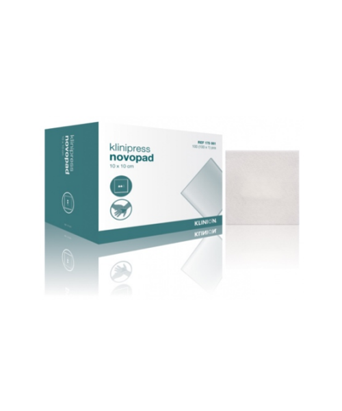 Klinion  Klinion novopad 2 côtés non adhésifs 10 x 10 cm/100 pièces