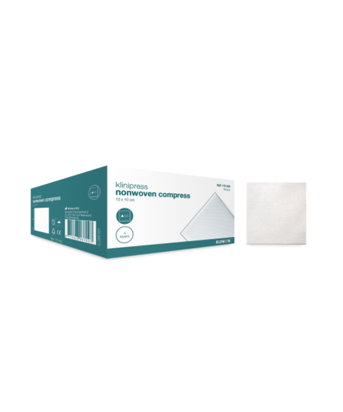 Klinion  Klinion n/w compresse non stérile 7,5 x 7,5 cm / 100 pièces