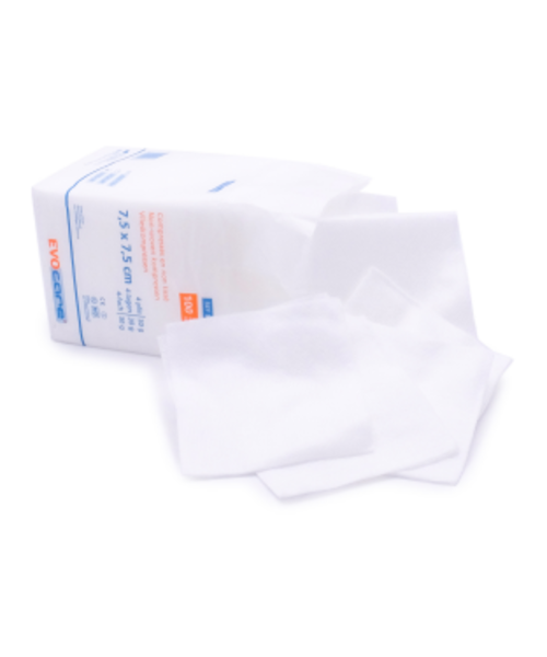 Evocare  Evocare compresse non stérile 7,5 x 7,5 cm / 100 pièces