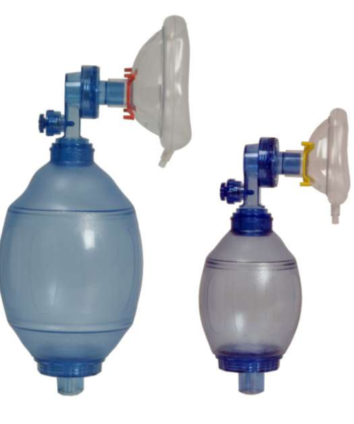 Masque de réanimation avec réservoir à ballon pour enfants