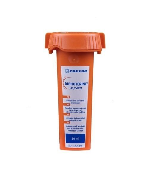 LIS DIPHOTERINE solution stérile pour rinçage oculaire, 50 ml, étui en nylon