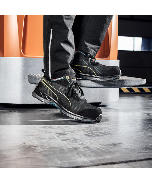 Puma PUMA 64.393.0 Fuse Knit Noir Wns Low S1P