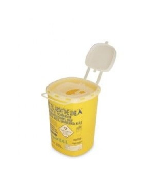 Conteneur pour aiguilles 0,6 L