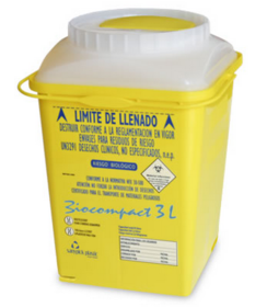 Conteneur pour aiguilles 3L