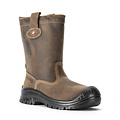 Sixton Bottes SIXTON Montana en laine S3, marron