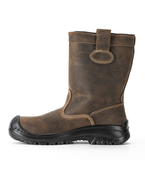 Sixton Bottes SIXTON Montana en laine S3, marron