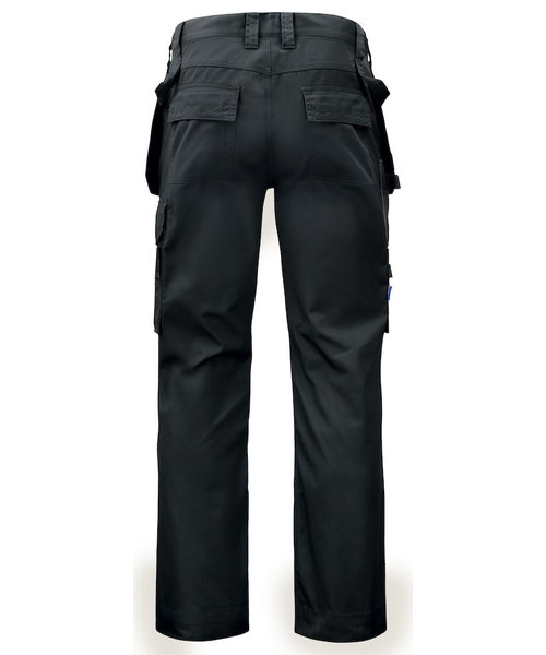 Projob Prio PROJOB Prio pantalon de travail avec poches genoux et poches à clous noir/homme