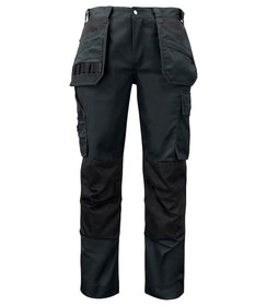 PROJOB Prio pantalon de travail avec poches genoux et poches à clous, noir