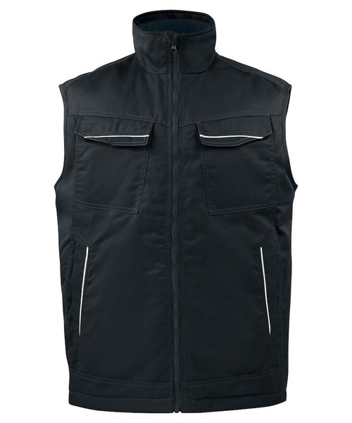 Projob Prio Gilet sans manches PROJOB Prio doublé noir / pour hommes
