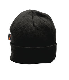 PORTWEST Bonnet tricoté isolant noir