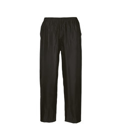 PORTWEST Pantalon de pluie classique noir