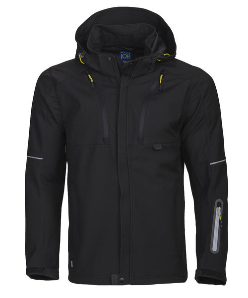 Projob Swedish Workwear Veste Softshell PROJOB noire pour hommes