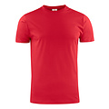Printer Active Wear  PRINTER Essentials t-shirt épais à manches courtes rouge / pour hommes