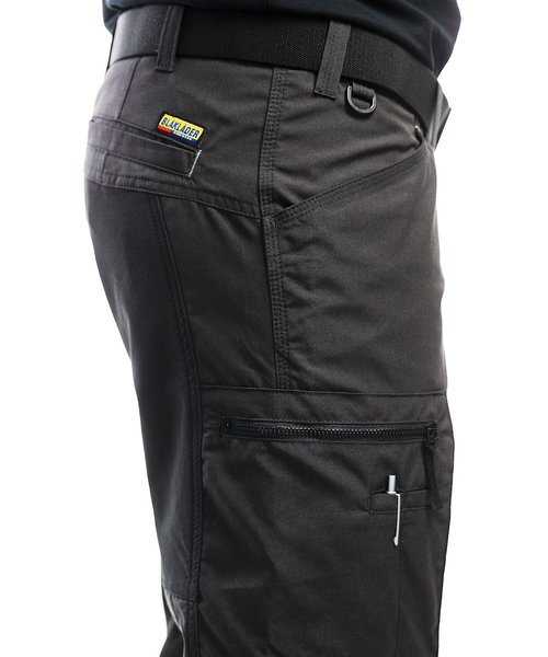 Blåkläder Blâkläder pantalon de travail stretch/gris foncé, noir