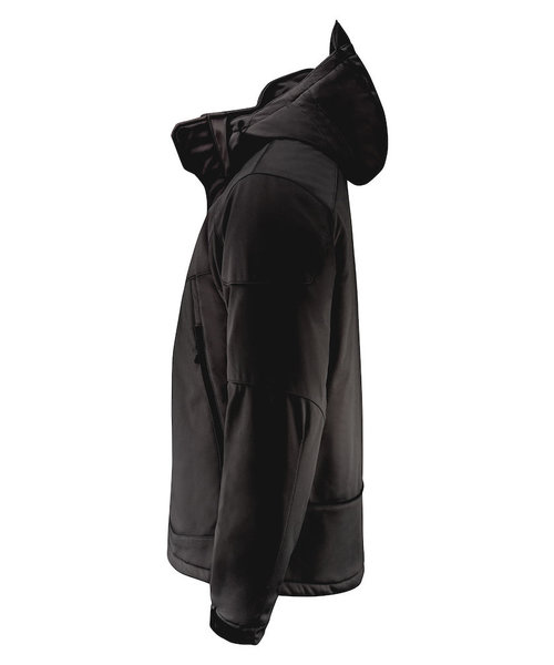 Printer Essentials PRINTER Essentials veste softshell rembourrée squelette noire / hommes