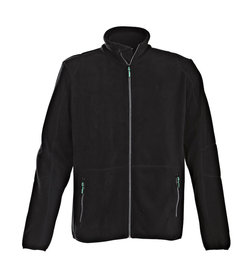 PRINTER Essentials fleece jacket speedway heren zwart