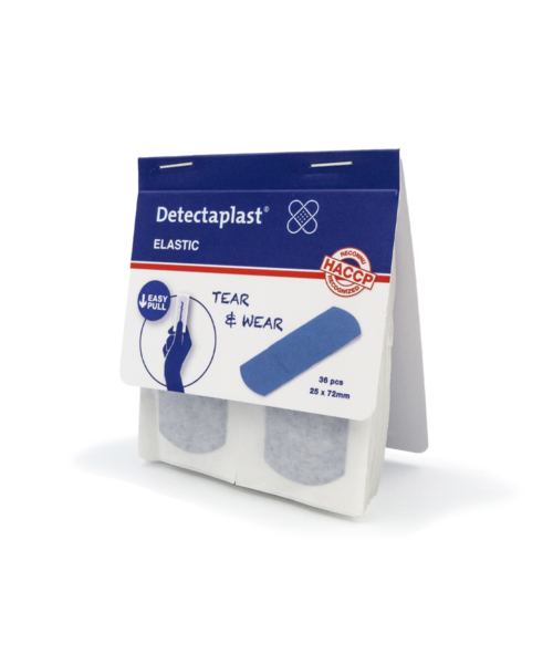 Detectaplast Detectaplast tear & wear elastic pleister 25x72mm / 36st