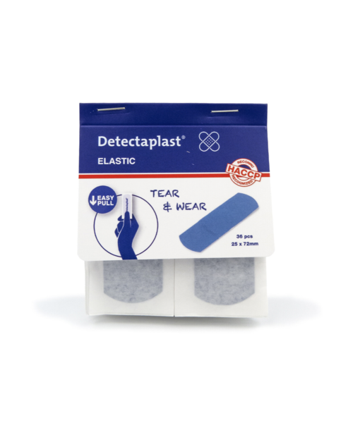 Detectaplast Detectaplast tear & wear elastic pleister 25x72mm / 36st