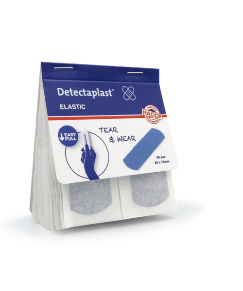 Detectaplast Detectaplast tear & wear elastic pleister 25x72mm / 36st