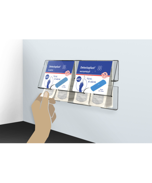 Detectaplast Detectaplast tear & wear (imperméable + élastique) 25 x 72 mm/40 pièces + 25 x 72 mm/36 pièces