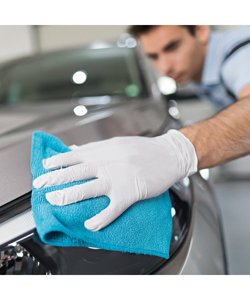 HygoNorm Gants en nitrile SAFE FIT sans poudre, blancs