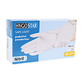 HygoStar Gants en nitrile SAFE LIGHT sans poudre, blancs
