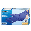 HygoStar Gants en nitrile SAFE LIGHT sans poudre, bleu foncé
