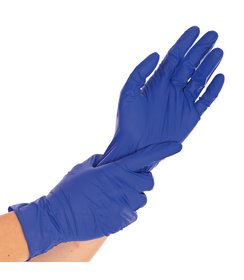 Gants en nitrile SAFE LIGHT sans poudre, bleu foncé