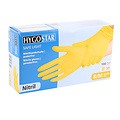 HygoStar Gants en nitrile SAFE LIGHT non poudrés, couleur jaune