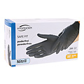 HygoNorm Gants en nitrile SAFE FIT sans poudre, couleur noire