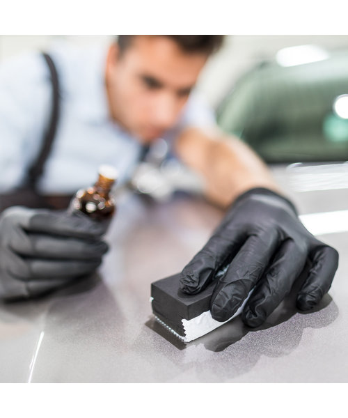 HygoNorm Gants en nitrile SAFE FIT sans poudre, couleur noire