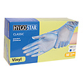 HygoStar Vinyl Handschoenen CLASSIC gepoederd blauw