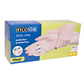 HygoStar Gants en vinyle IDEAL LONG 30 cm, non poudrés, transparents