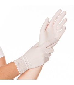 Nitril Handschoenen SAFE poedervrij wit