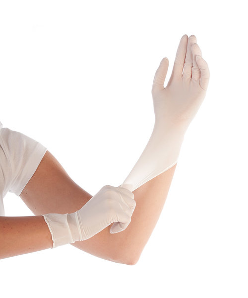 HygoStar Gants en nitrile SAFE PREMIUM sans poudre, blancs