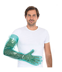 Gants LDPE SOFTLINE LONG 90 cm - vert