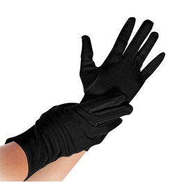 Gants en coton NERO, couleur noire