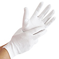 HygoStar Gants en coton DOUBLED blancs