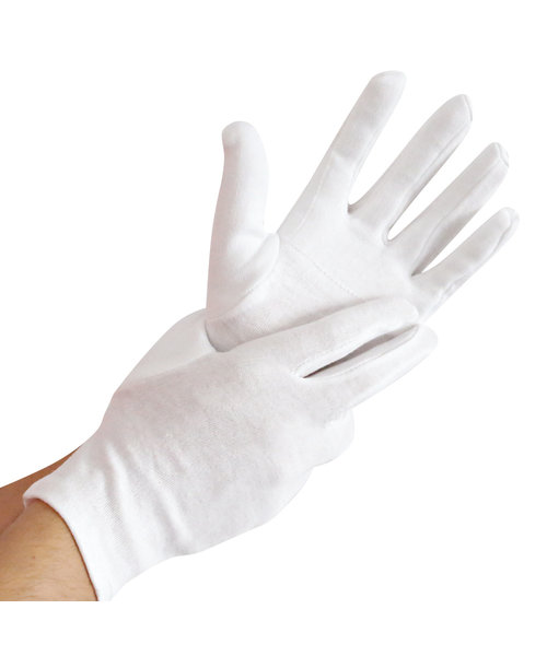 HygoStar Gants en coton DOUBLED blancs
