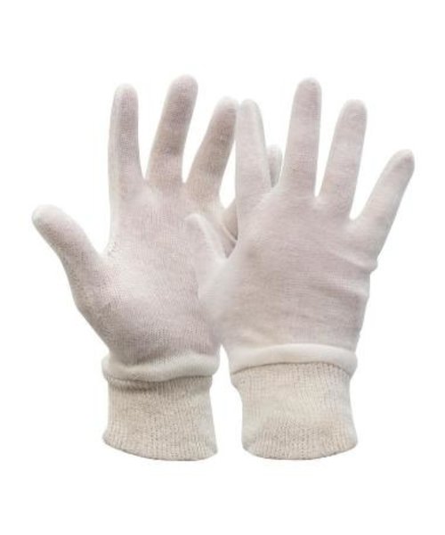 Oxxa OXXA Knitter 14-061 gants en coton + manchettes écru