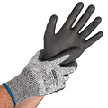 HygoStar Snijbestendige handschoen CUT SAFE/ PU-coating grijs