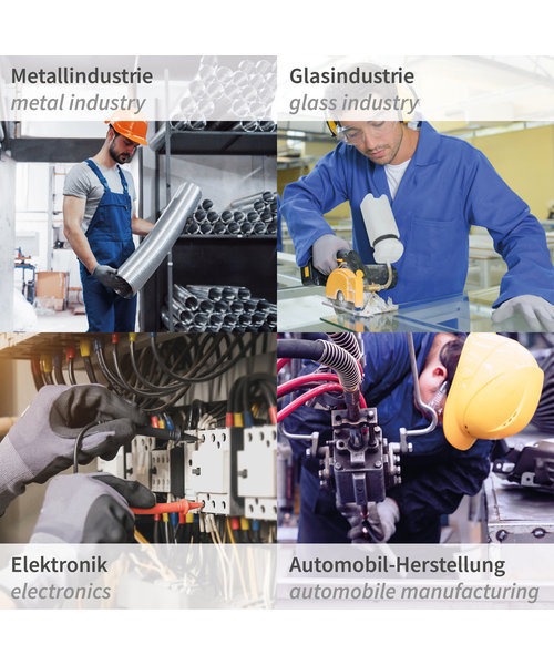 HygoStar Gant résistant aux coupures CUT SAFE/ revêtement PU gris